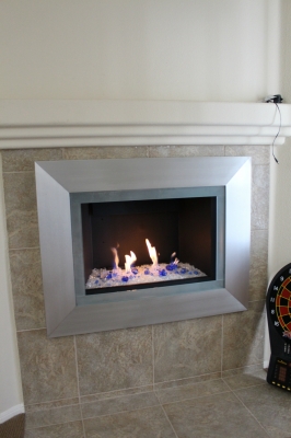 custom fireplace surround