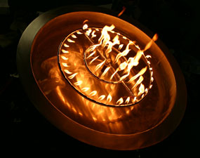 metal fire ring for fire pits