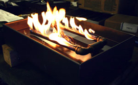 Propane Pans for fireplaces